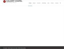 Tablet Screenshot of calvarypv.org